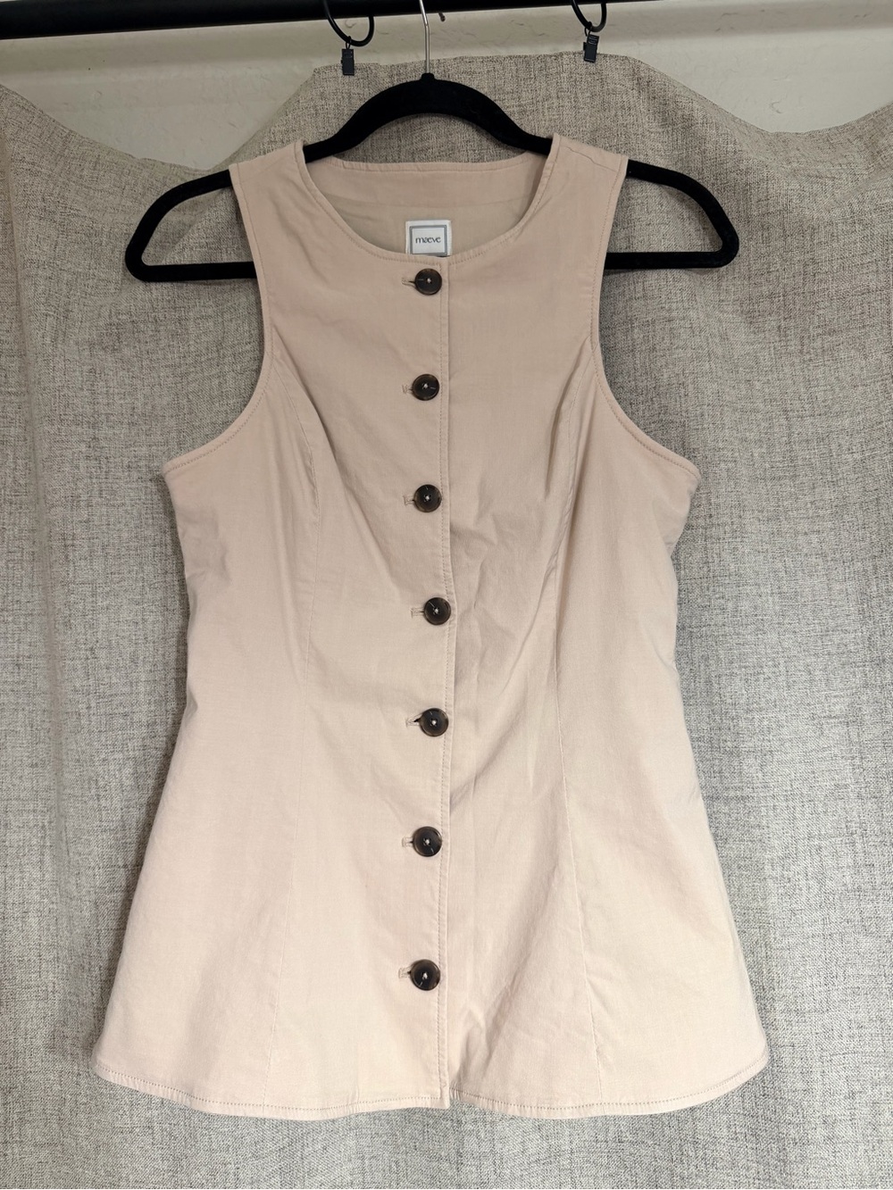 Maeve Cotton Blend Vest from Anthropologie